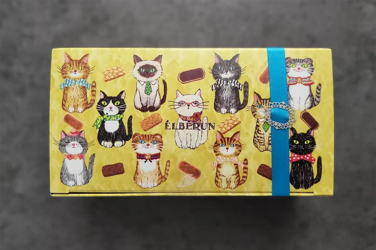 宝箱デザイン クッキーキャット